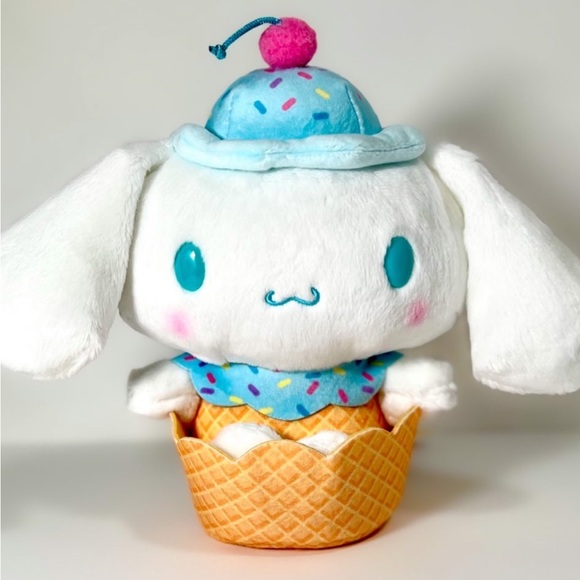 Cinnamoroll Icecream Parlor Sundae Plush - Full Size - Sanrio - Kawaii Plushie - Picture 8 of 8